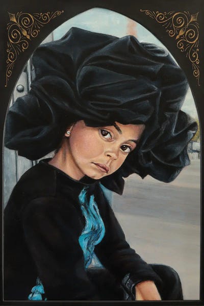 Vanessa by Sergey Bolshakov metal wall art