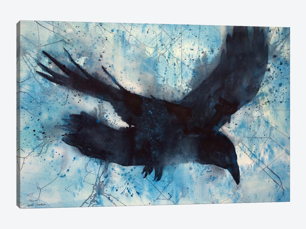 Flight by Sarah Yeoman 1-piece Canvas Art Print