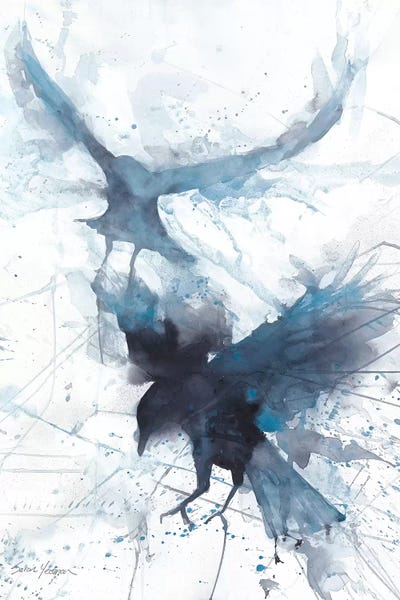 Crows: Here And There by Sarah Yeoman