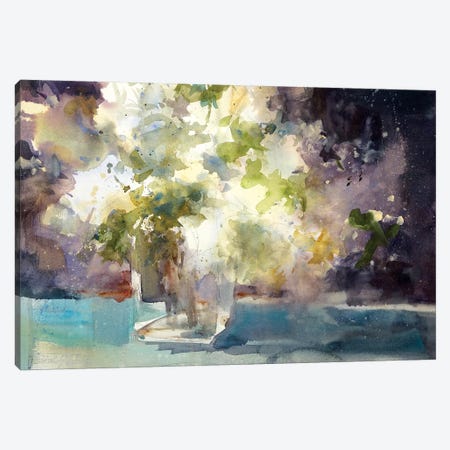 Lilacs Canvas Print #SYE22} by Sarah Yeoman Canvas Art Print