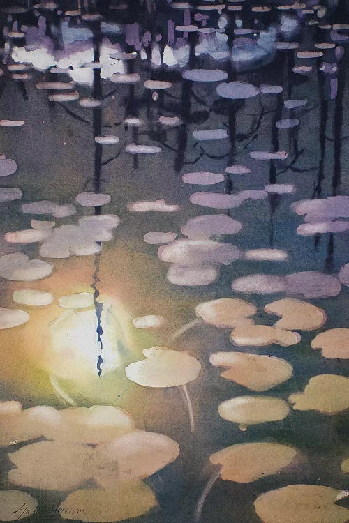 Night Lily by Sarah Yeoman wall art