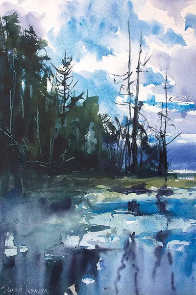 Ode To Winslow by Sarah Yeoman art print