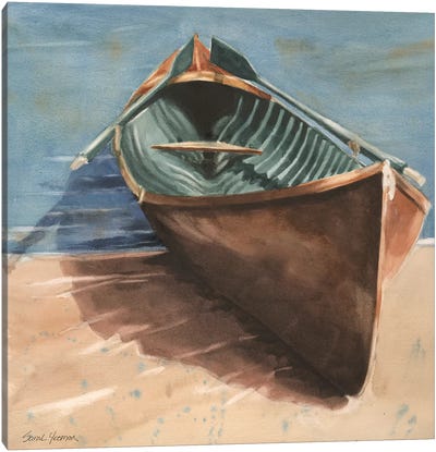 Rowing Home Canvas Art Print - Sarah Yeoman