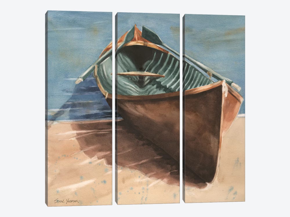 Rowing Home by Sarah Yeoman 3-piece Art Print