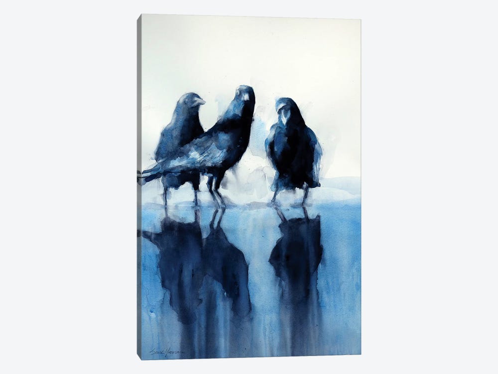 The Three Graces by Sarah Yeoman 1-piece Canvas Wall Art