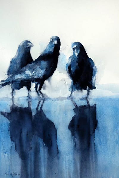 Crows: The Three Graces by Sarah Yeoman