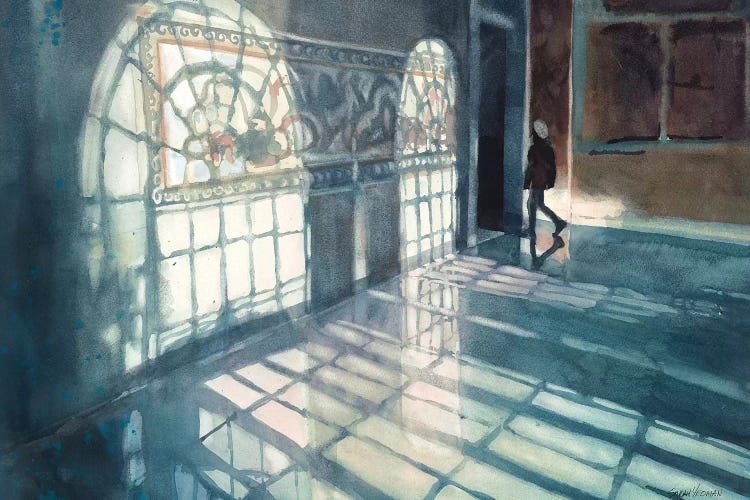 The Visitor by Sarah Yeoman wall art