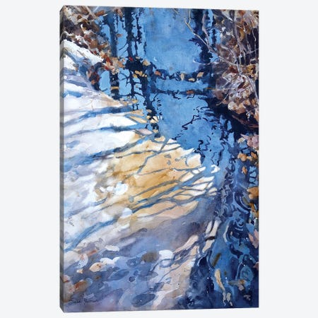 Tributary Canvas Print #SYE45} by Sarah Yeoman Canvas Artwork