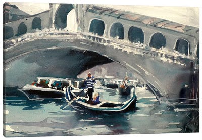 Venice Canvas Art Print - Sarah Yeoman
