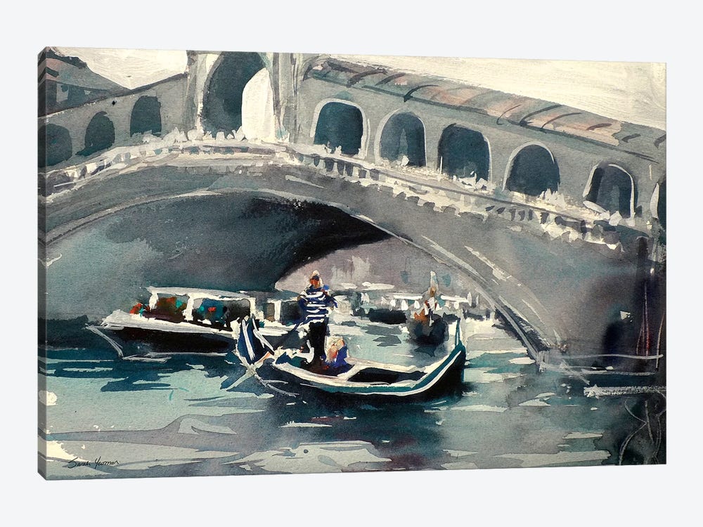 Venice by Sarah Yeoman 1-piece Canvas Artwork