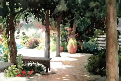 Grape Shade by Sarah Yeoman canvas print