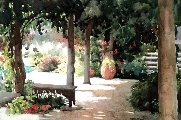 Ombres et Lumières: Grape Shade by Sarah Yeoman