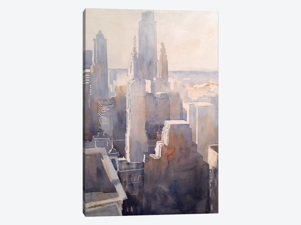 Philadelphia Story by Sarah Yeoman 1-piece Canvas Art