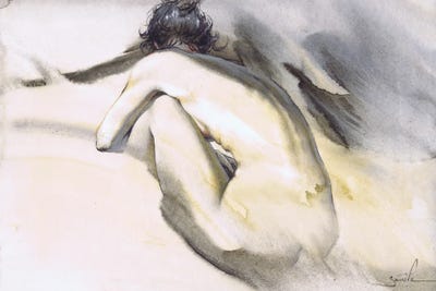 Allure Of The Body by Samira Yanushkova multi panel art