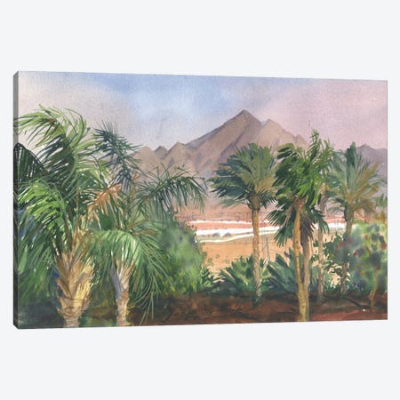 Egyptian Landscape Canvas Print #SYH103} by Samira Yanushkova Canvas Print