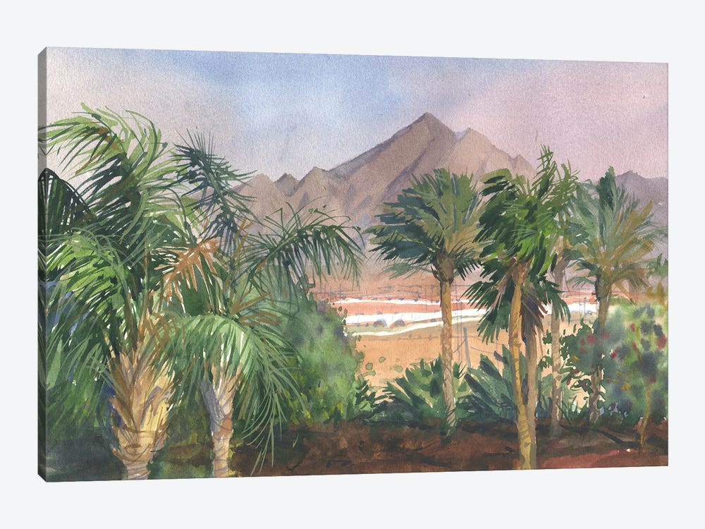 Egyptian Landscape by Samira Yanushkova 1-piece Canvas Art