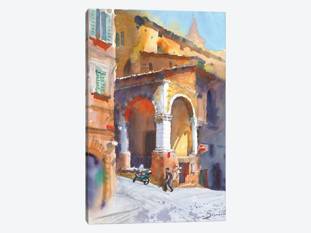 Charm Of Italy by Samira Yanushkova 1-piece Canvas Art