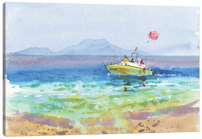 Sea Breeze Canvas Art Print - Yacht Art