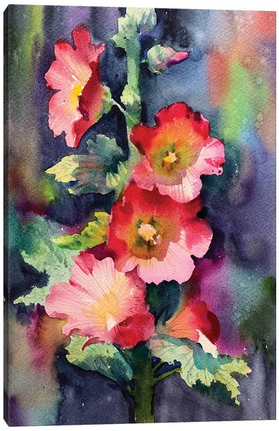 Beautiful Flowers Canvas Art Print - Samira Yanushkova