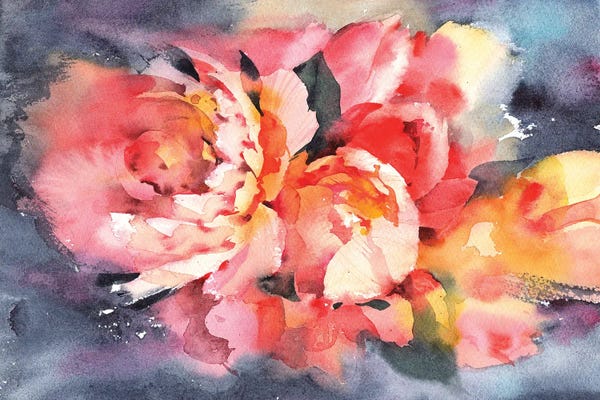 Dreamy Watercolor Artists: Color Energy by Samira Yanushkova