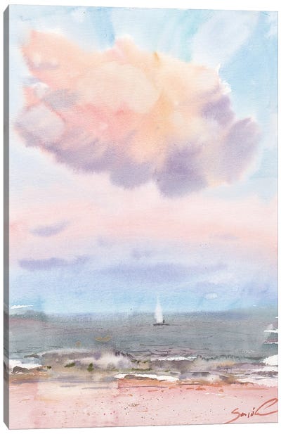 Pleasure Boat Canvas Art Print - Samira Yanushkova