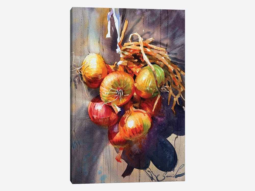 Bunch Of Onions by Samira Yanushkova 1-piece Canvas Art