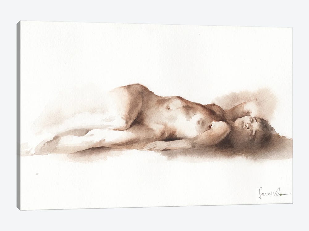 Pleasure by Samira Yanushkova 1-piece Canvas Art Print