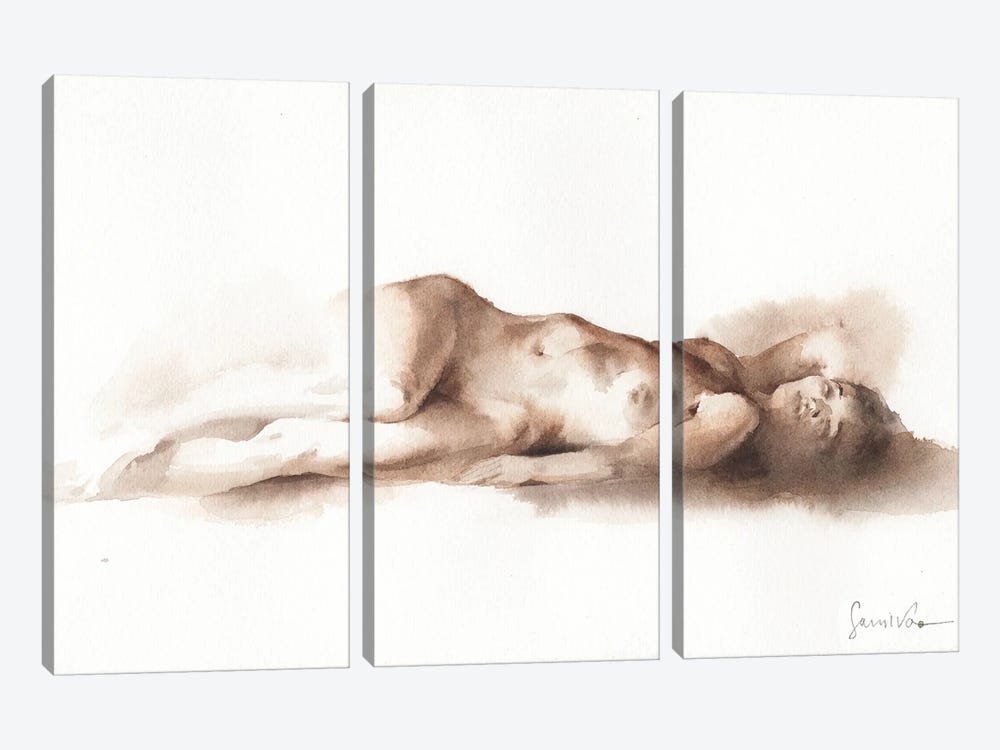 Pleasure by Samira Yanushkova 3-piece Art Print