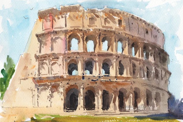 The Colosseum: Italy Colosseum by Samira Yanushkova