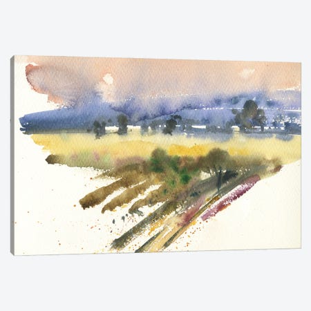 Landscape Provence Canvas Print #SYH247} by Samira Yanushkova Art Print