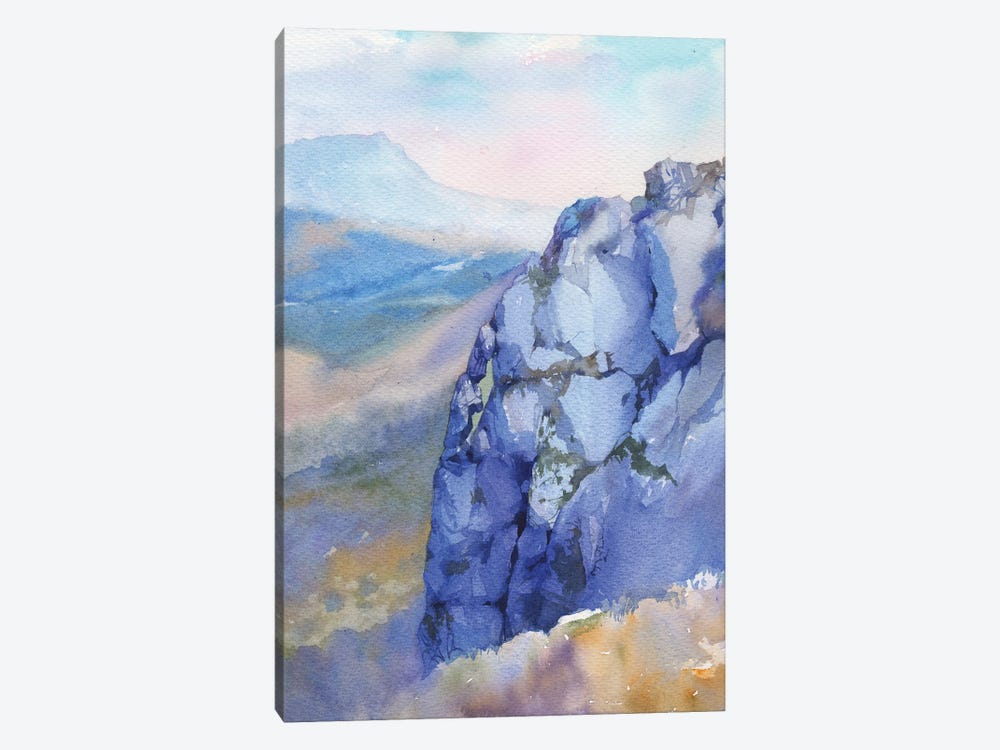 Mountains by Samira Yanushkova 1-piece Canvas Art Print