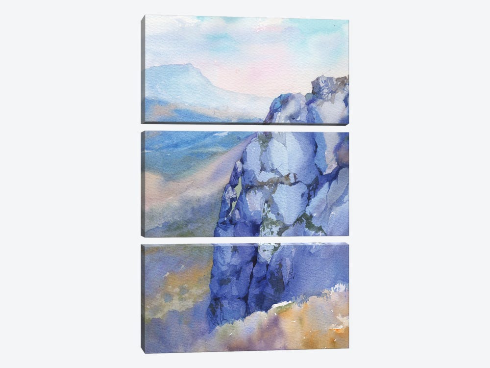 Mountains by Samira Yanushkova 3-piece Art Print