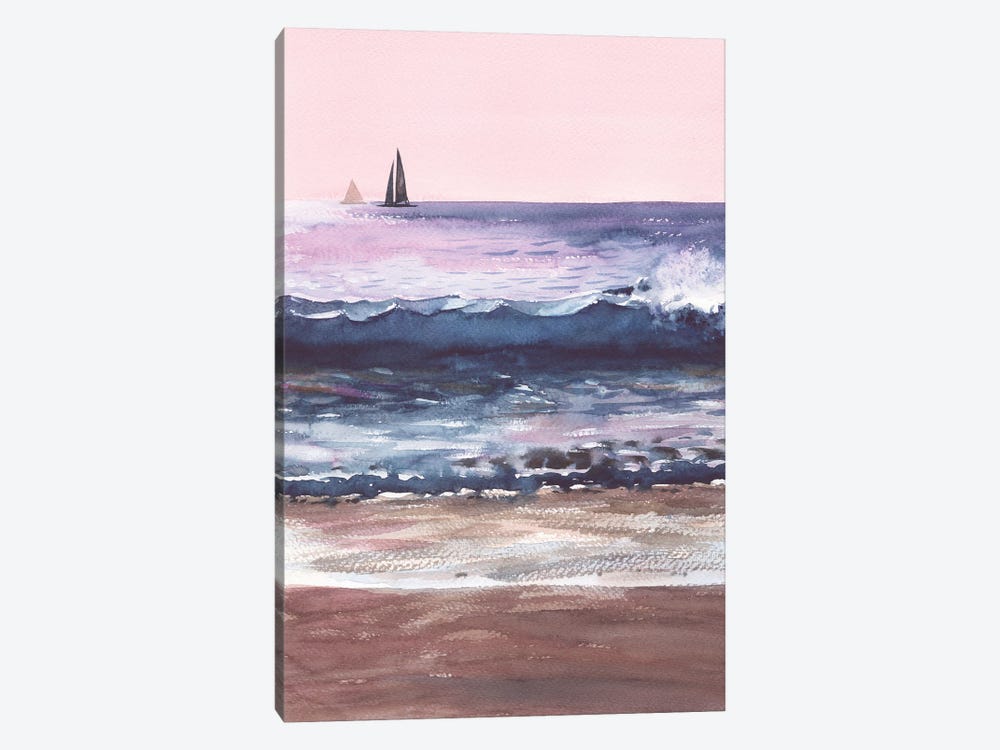 Beach Sunrise by Samira Yanushkova 1-piece Canvas Artwork