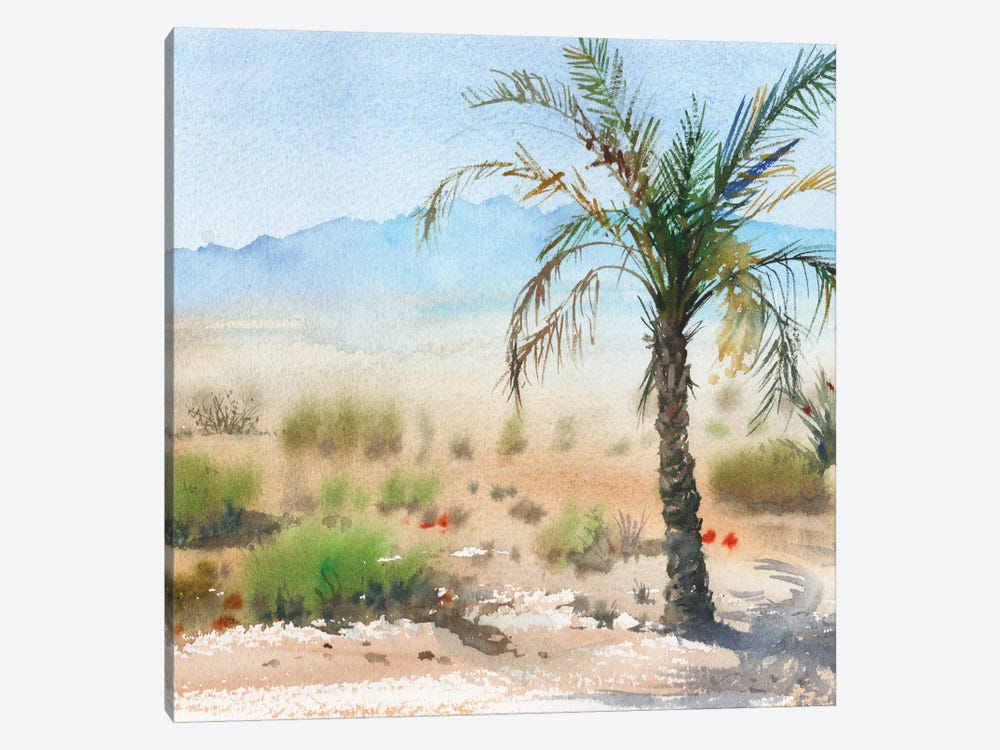 Oasis In The Desert by Samira Yanushkova 1-piece Canvas Art
