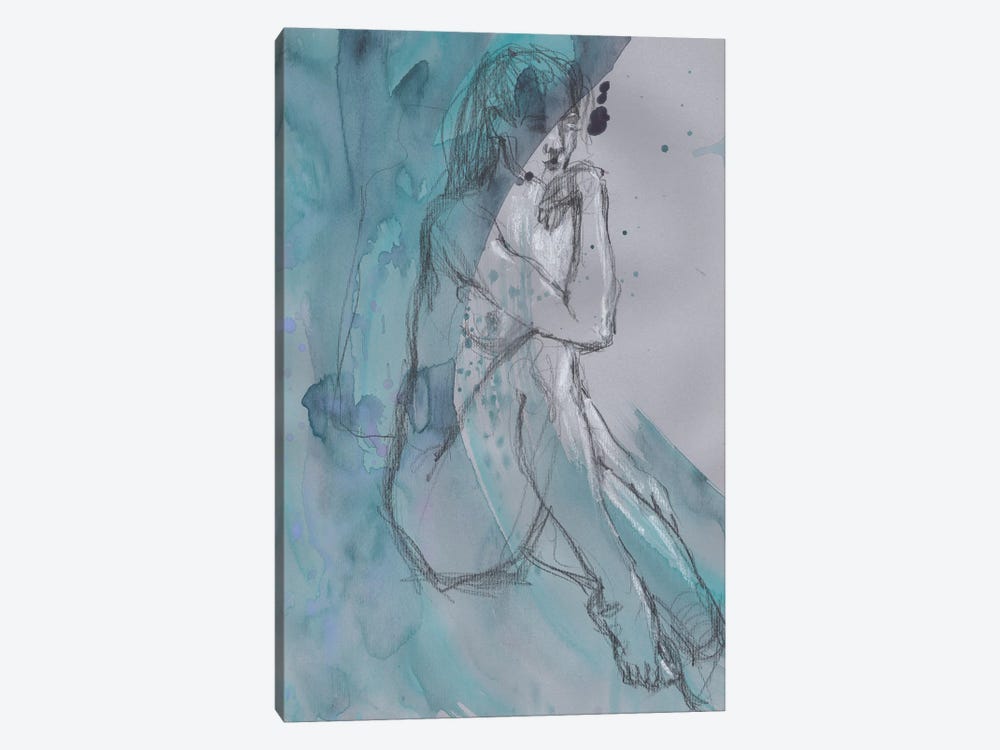 Erotic Nude Girl by Samira Yanushkova 1-piece Canvas Artwork