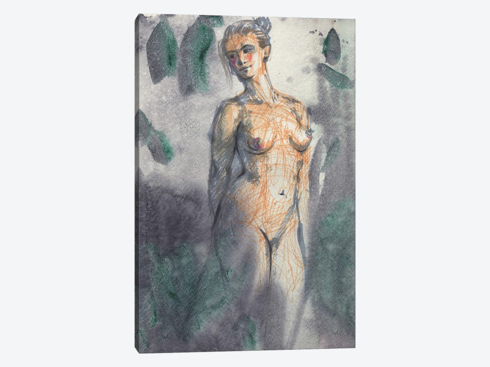 Naked Beauty by Samira Yanushkova 1-piece Canvas Wall Art