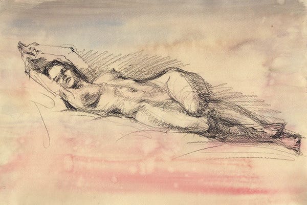 Samira Yanushkova: Sensual Nude by Samira Yanushkova