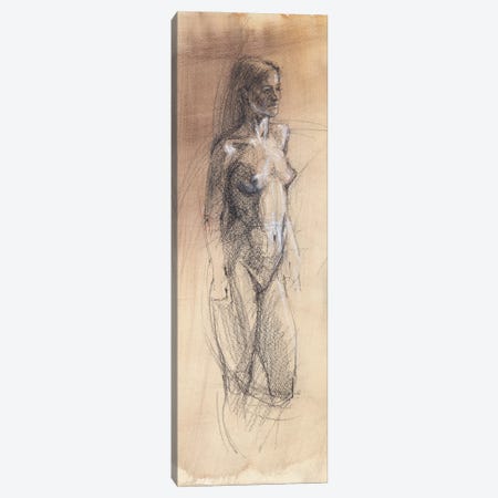 Vintage Nudity Canvas Print #SYH317} by Samira Yanushkova Canvas Print