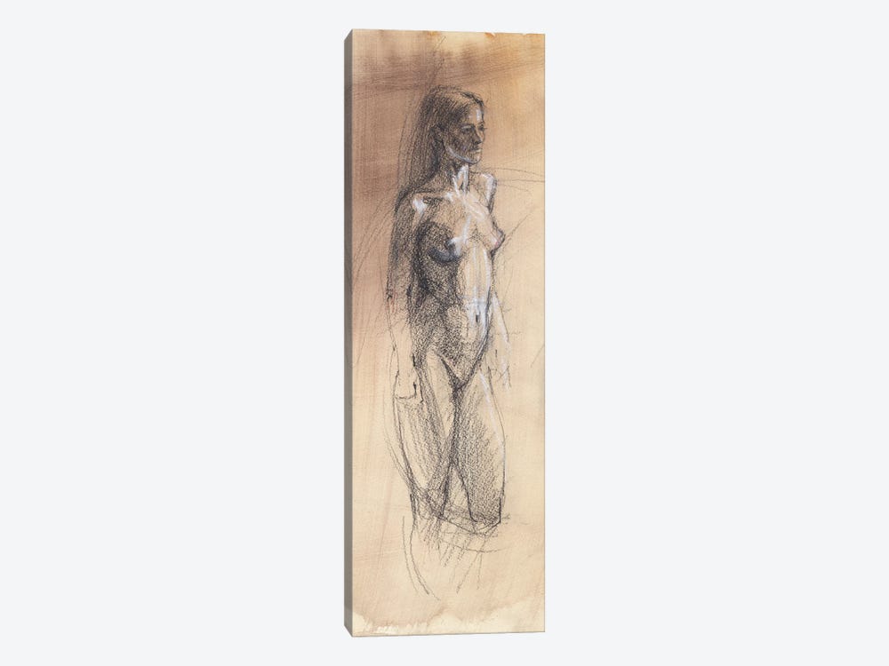 Vintage Nudity by Samira Yanushkova 1-piece Canvas Wall Art