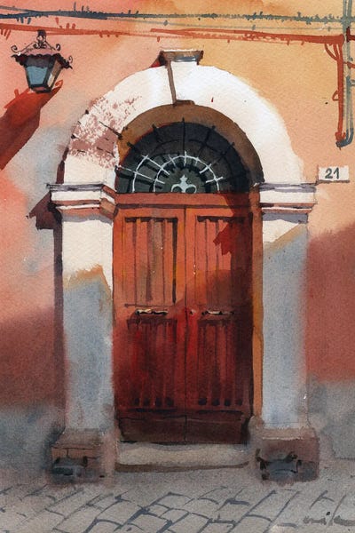 Old Doors In The Sun by Samira Yanushkova multi panel art