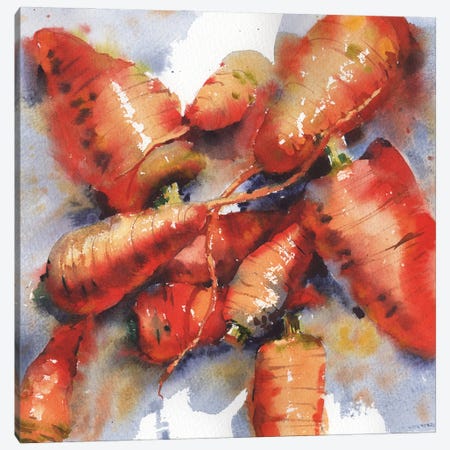 Healthy Foods Canvas Print #SYH329} by Samira Yanushkova Art Print