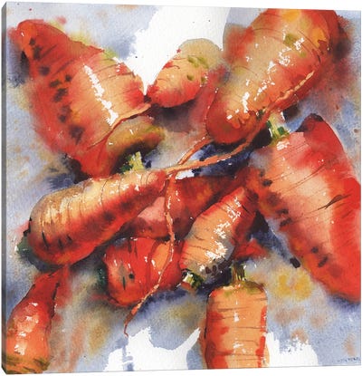 Healthy Foods Canvas Art Print - Samira Yanushkova