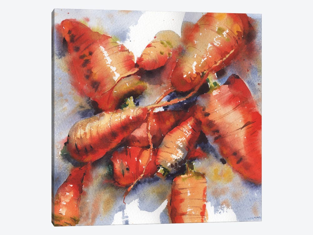 Healthy Foods by Samira Yanushkova 1-piece Canvas Art Print