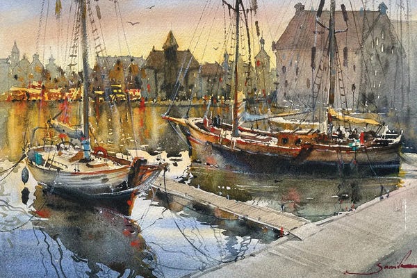 Yachts: Yacht Sun by Samira Yanushkova