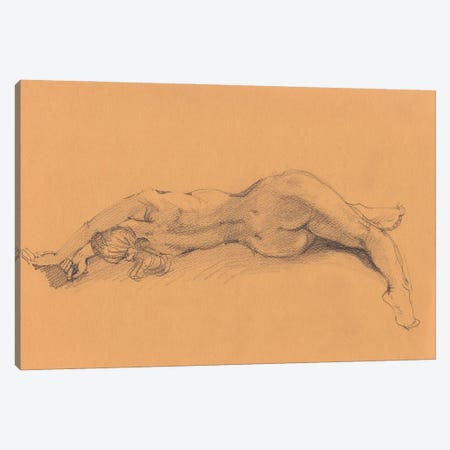 Erotic Art Canvas Print #SYH381} by Samira Yanushkova Canvas Print