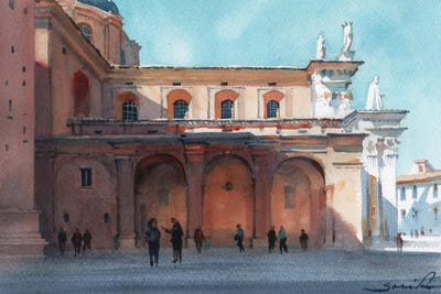 Cityscape Italy by Samira Yanushkova multi panel art