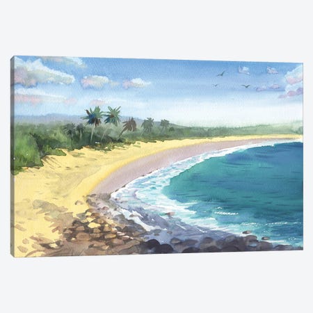 Tropical Landscape Canvas Print #SYH450} by Samira Yanushkova Canvas Art Print