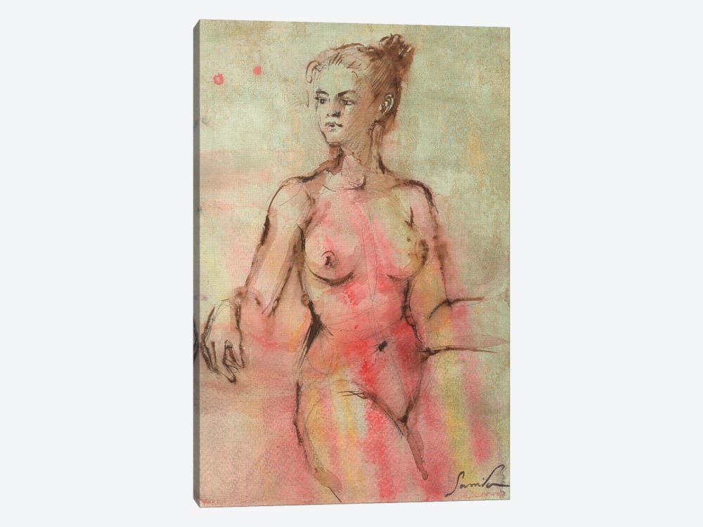 Nude I by Samira Yanushkova 1-piece Canvas Wall Art