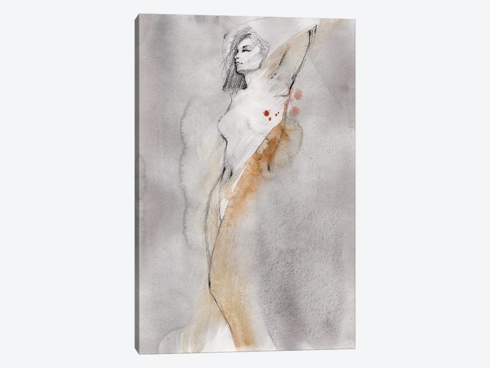 Sensual Woman by Samira Yanushkova 1-piece Canvas Wall Art