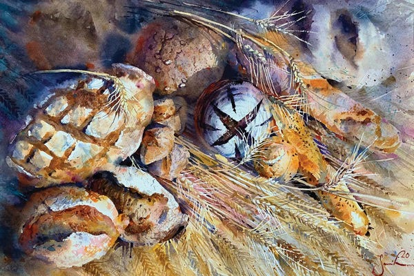 An Ode To Objects: Bread by Samira Yanushkova